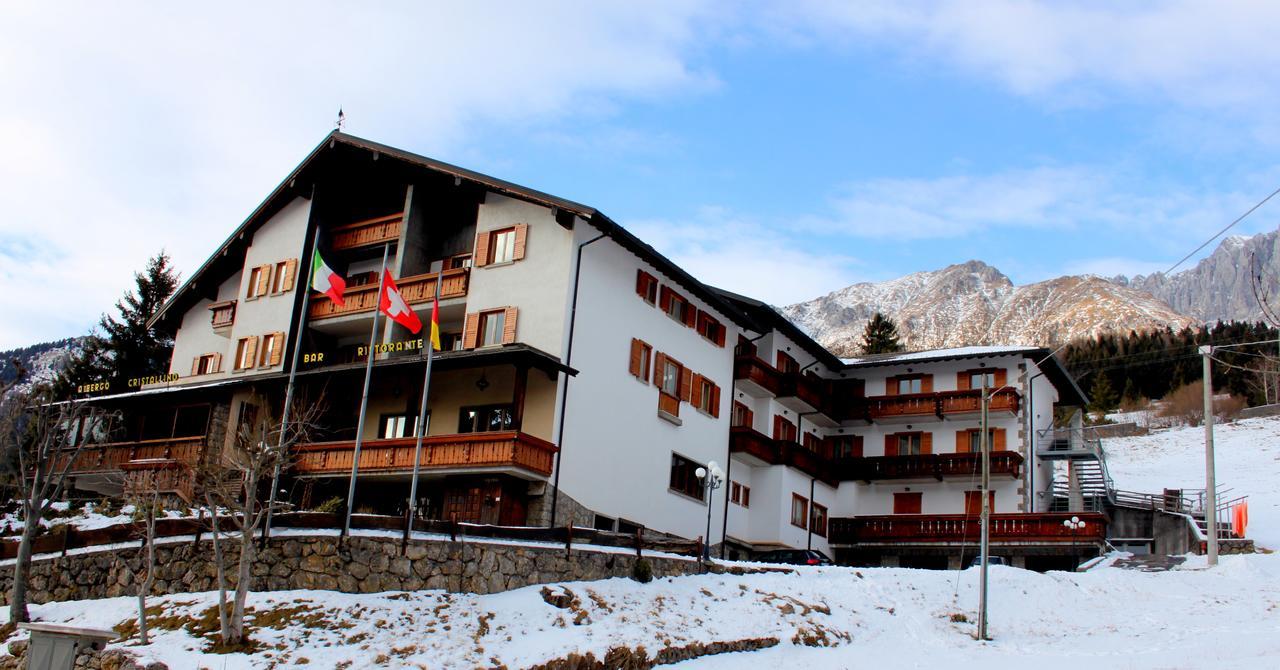 Hotel Cristallino Castione della Presolana Exterior foto